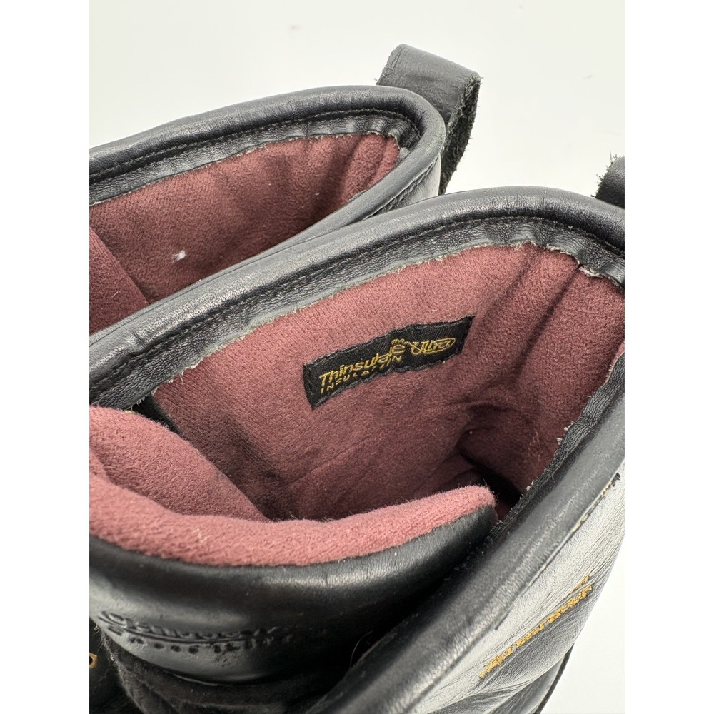 Chippewa Men's Black Logger Waterproof Insulated Chip-A-Tex Boots 8.5 Vibram - Picture 5 of 11